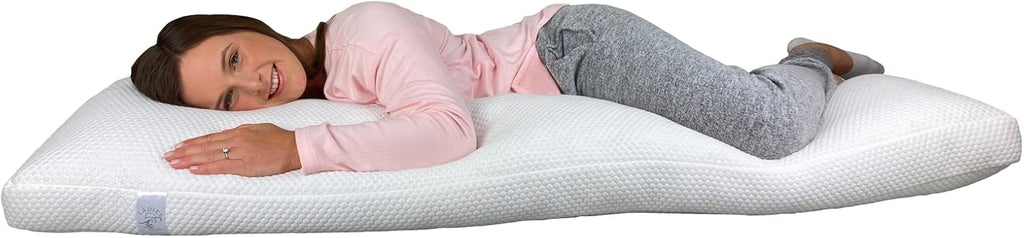 LadiesPillow Supportive Full Body Pillow Contours to Body Soft Pillow Extra Long Pillow for Bed All Sleep Positions Pregnancy Pillows Back…