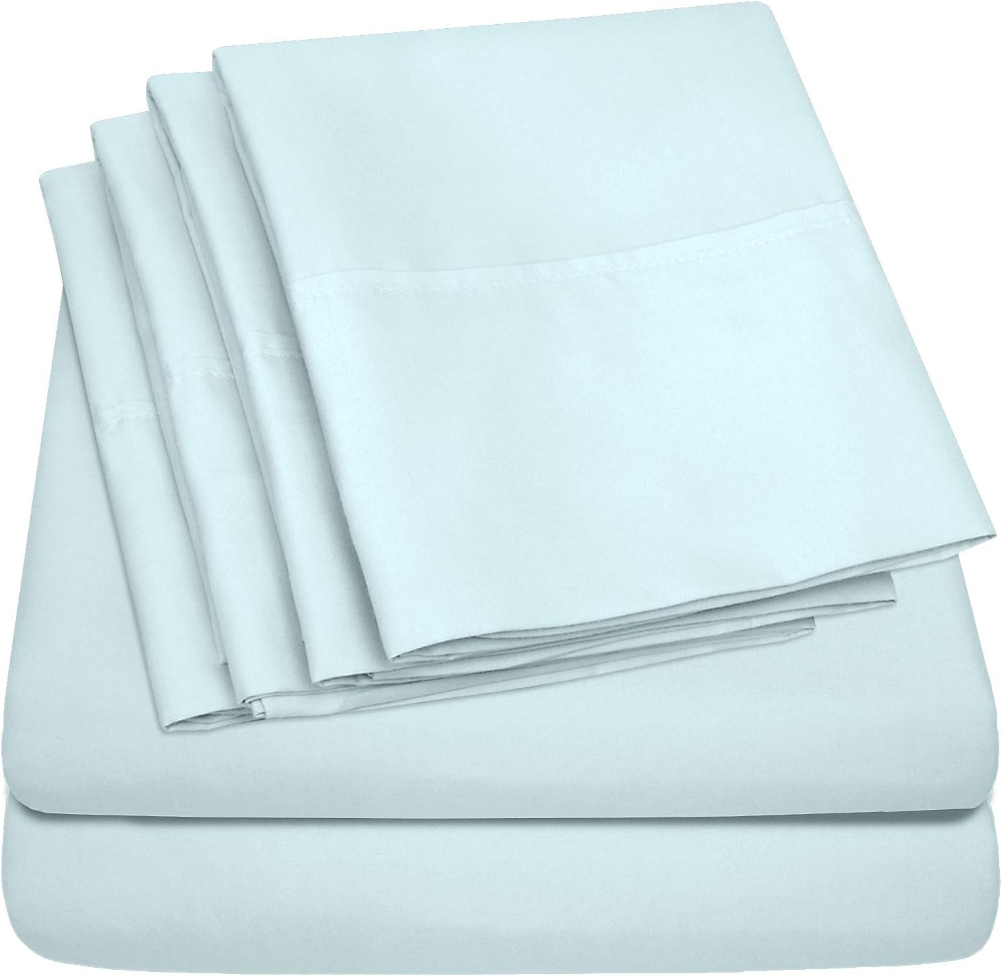 Cal King Size Bed Sheets - 6 Piece 1500 Supreme Collection Fine Brushed Microfiber Deep Pocket California King Sheet Set Bedding - 2…