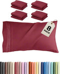 CGKUnlimited King Pillow Cases Set of 8 - Ultra Soft Hotel Quality Pillowcase Covers - Comfy & Wrinkle Free - Shrink, Stain & Fade Resistan…