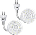 Dekeliy Plug in Motion Sensor Night Light Indoor, PIR Infrared Motion-Activated LED Night Light for AC Outlet, Dusk to Dawn Sensor Smartligh…