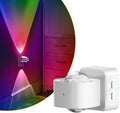 L LOHAS LED Night Light, Color Changing Night Lights Plug into Wall, Rotating White Nightlight, Dusk to Dawn Sensor, RGB Rainbow…