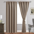 Jiuzhen Blackout Curtains for Bedroom - Thermal Insulated Room Darkening Noise Reducing, 70 x 84 Inch Length Curtains for Living Room, Set…