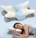 Besyodo Cervical Pillow for Neck and Shoulder - Ergonomic Neck Pillow for Sleeping, Contour Memory Foam Pillows Side Sleeper Pillow…