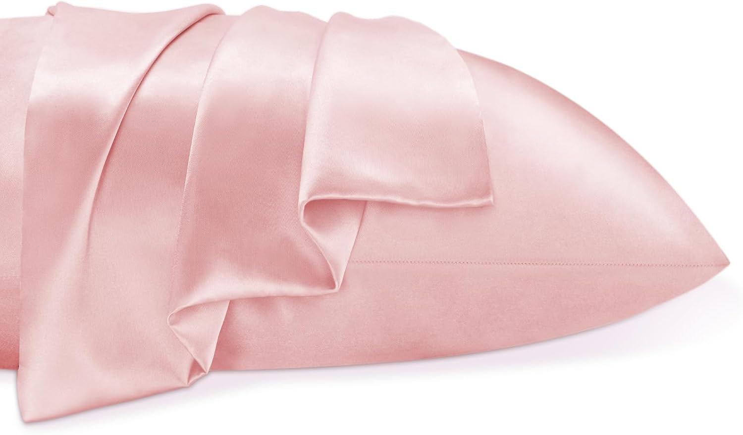 Bedelite Satin Pillowcase for Hair and Skin, Super Soft and Cooling Similar to Silk Pillow Cases 2 Pack with Envelope Closure, Gift for Wom…
