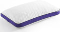 Bpc Shredded Memory Foam Pillow Queen Size, Cooling Bed Pillow for Sleeping, Adjustable Firm Soft Support for Side Back Stomach Sleepers, H…
