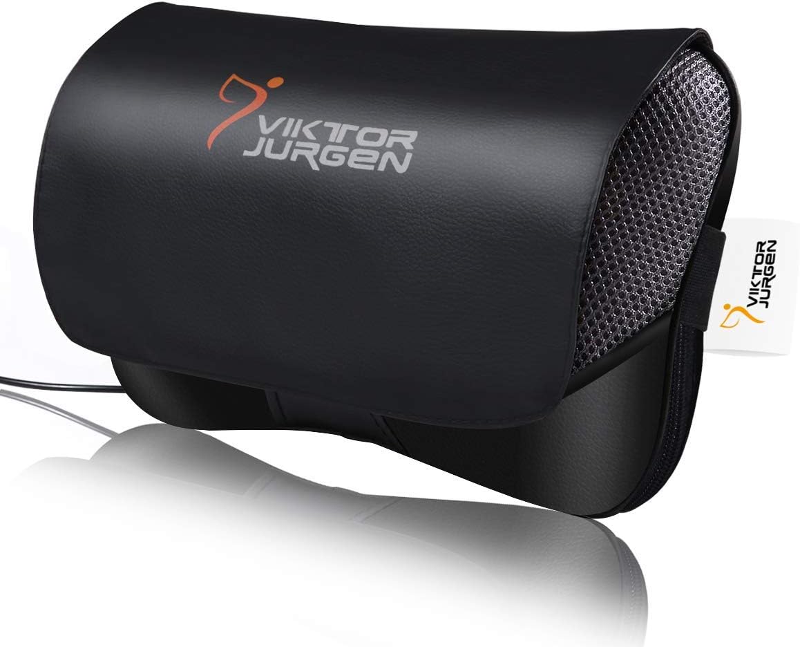 Viktorjurgen VIKTOR JURGEN Fathers Day Back Massager Gifts, Shiatsu Kneading Massager for Neck and Shoulder, Massage Pillow with Heat Relax…