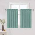 DWCN Blackout Curtains for Living Room Thermal Insulated, Energy Saving & Noise Reducing Bedroom Curtains, Sage Green, W 60x L 36 Inch…