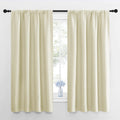 Nicetown Blackout Curtains for Living Curtains, Room Darkening Window Curtain Panels, easy maintenance Solid Thermal Insulated…