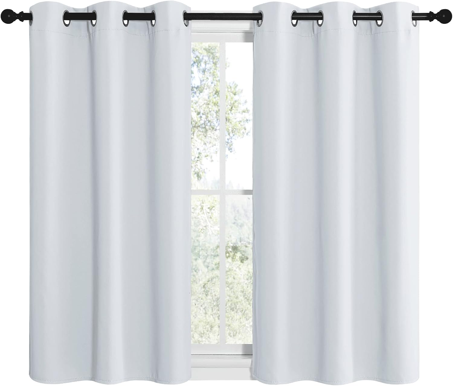 NICETOWN Room Darkening Draperies Curtains Panels, Window Treatment Thermal Insulated Grommet Room Darkening Curtains/Drapes for Bedroom…