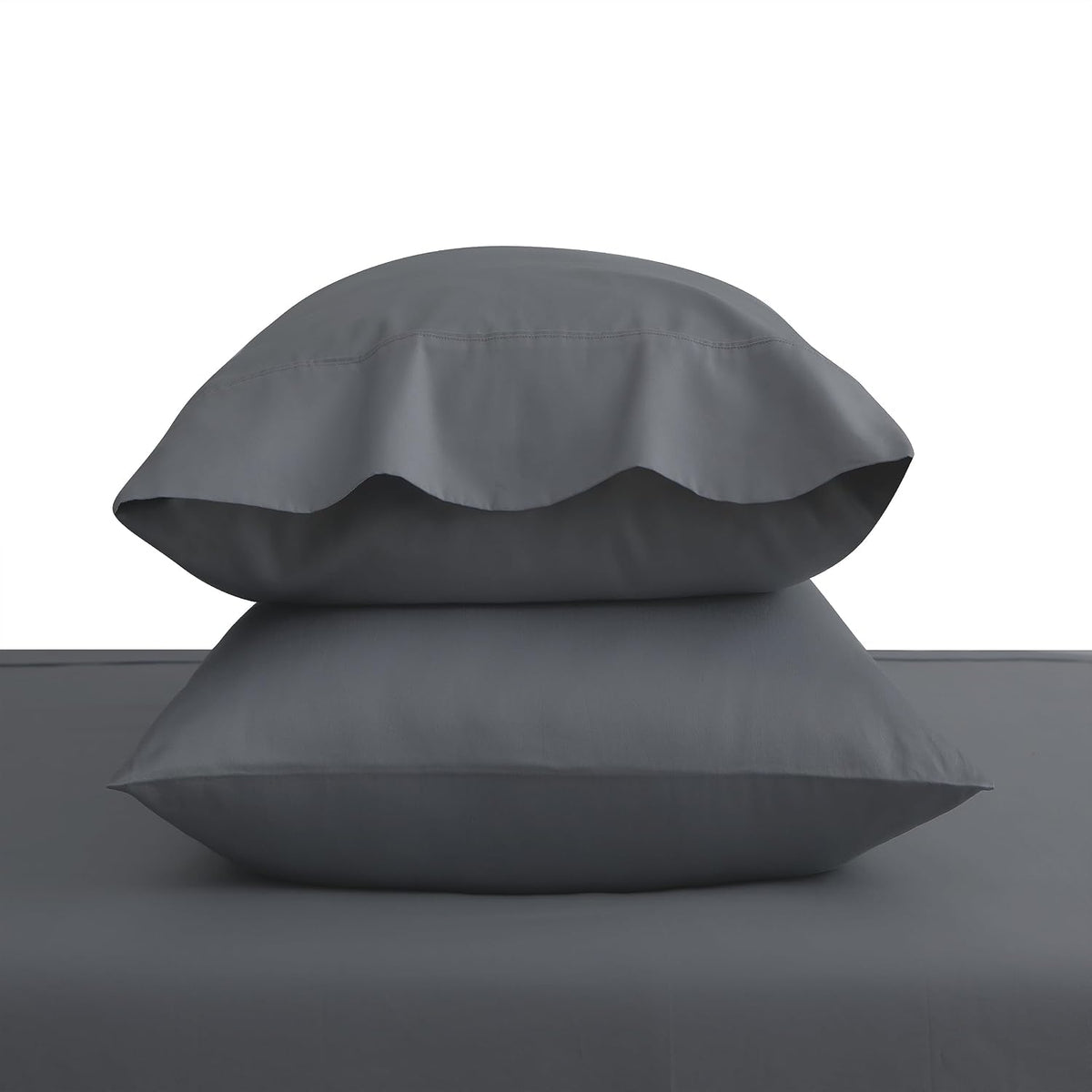 ShunjieHome 100% Egyptian Cotton Pillow Cases Set of 2, King Size 400 Thread Count Cooling Pillowcases, Soft and Breathable Pillow Covers w…