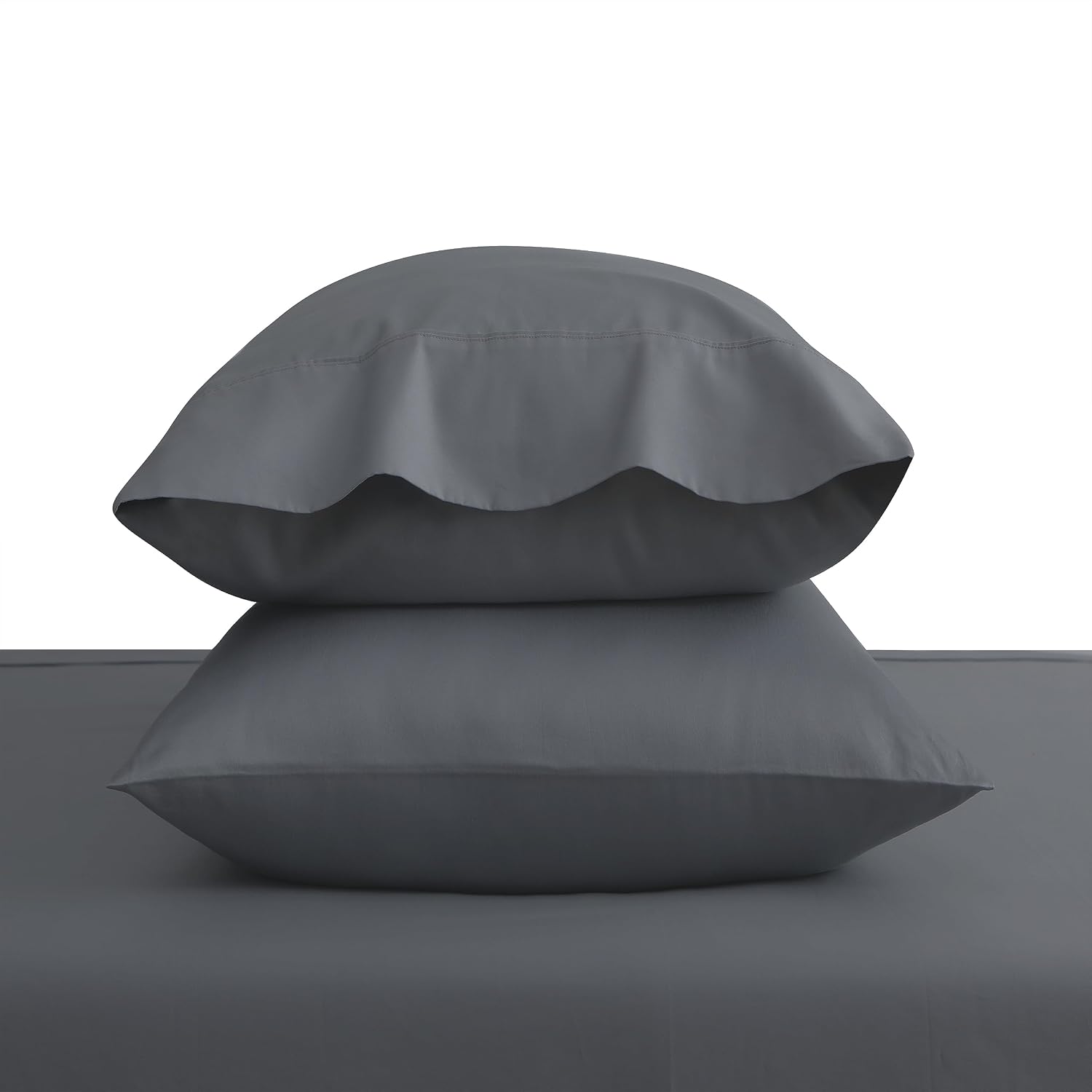 ShunjieHome 100% Egyptian Cotton Pillow Cases Set of 2, King Size 400 Thread Count Cooling Pillowcases, Soft and Breathable Pillow Covers w…