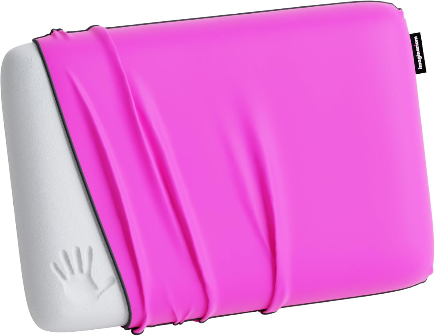 Imaginarium & Co Imaginarium Memory Foam Pillow for Bed - 16" x 24" Standard – Fun Decorative Colorful Pillow for Sleeping - Back, S…