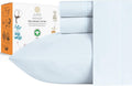 SleepMantra Sleep Mantra 100% Organic Cotton Full Bed Sheet Set - Soft & Cooling Percale Weave - 4 Piece Bedding Set with Deep Pocket - GOT…
