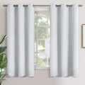YoungsTex Blackout Curtains for Bedroom - Thermal Insulated with Grommet Top Room Darkening Noise Reducing Curtains for Living Room, 2 Pane…