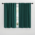 NICETOWN Blackout Window Curtains for Camper - (Hunter Green Color) 42x40 Inch, 2 Panels Set, Thermal Insulated Room Darkening Blackout…