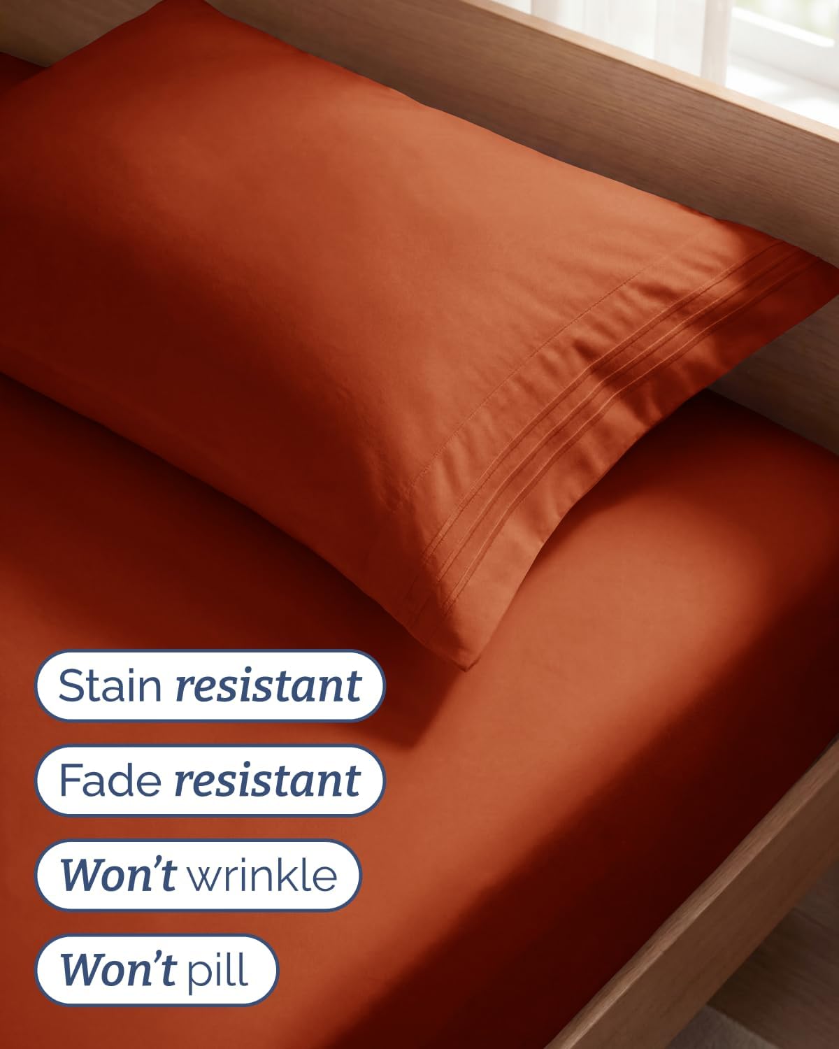 Twin Size 3 Piece Sheet Set - Comfy Breathable & Cooling Sheets - Hotel Luxury Bed Sheets for Women and Men - Deep Pockets, Easy-Fit…