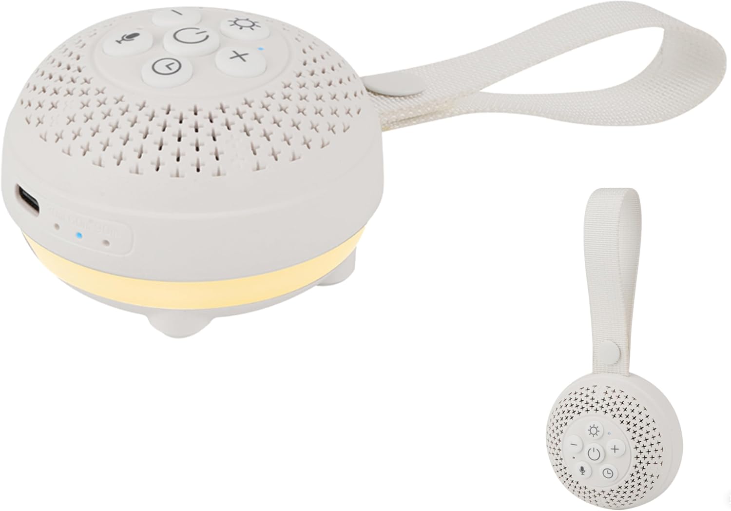 Watfal White Noise Machine with 16 Soothing Sounds and Voice Recording, Portable Sleep Sound relaxation with 3 Night Lights, Rechargeable…