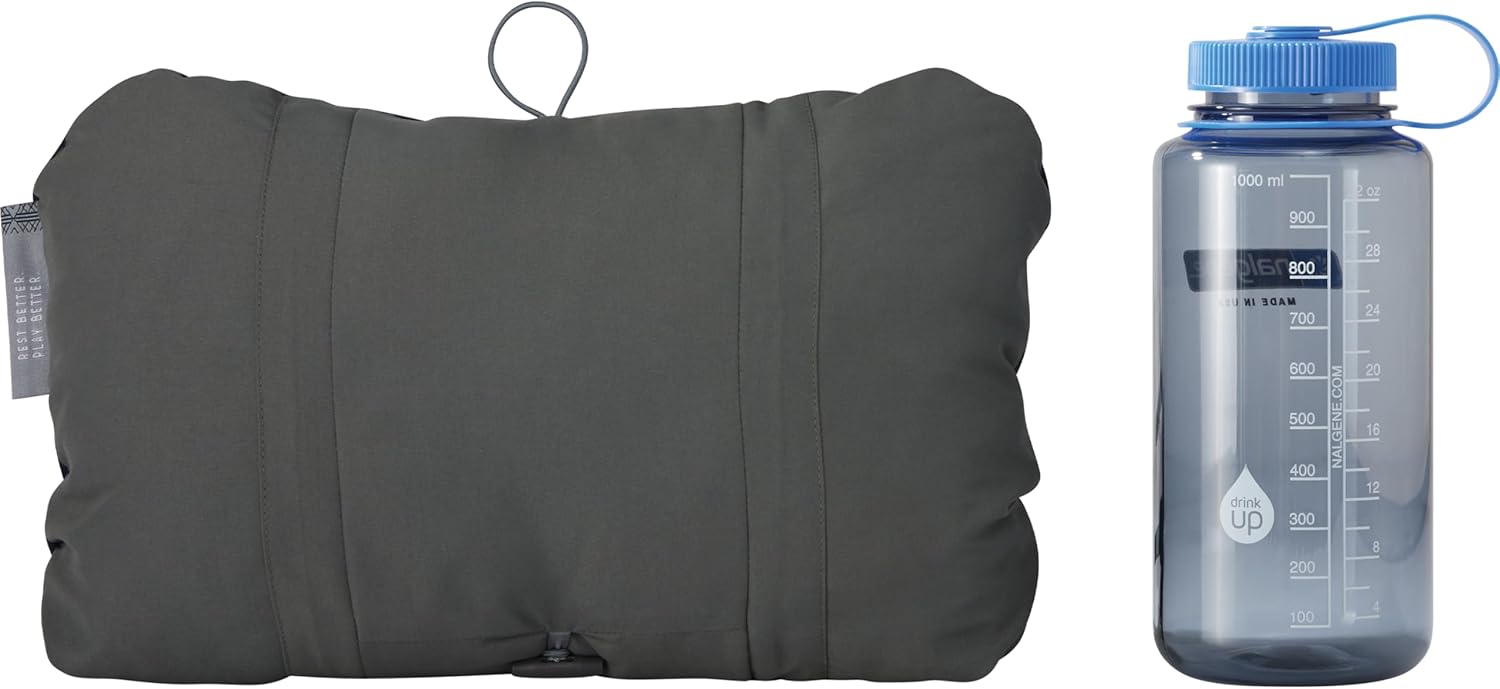 Therm-a-Rest Compressible Cinch Camping and Backpacking Pillow, Small - 12 x 16 Inch, Outerspace