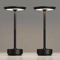 TBBGA 2 Pack Rechargeable Table Lamps Cordless, Portable 5000mAh Outdoor Table Light, 3 Color Stepless Dimming LED Table Lamp with Memory…