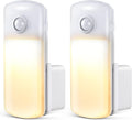 Enhon 2 Pack Emergency Power Failure Night Lights, Motion Sensor Night Light, Automatic Dusk to Dawn, Emergency Lights for Home…