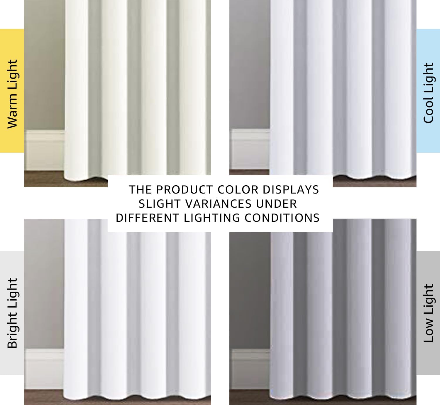 H.VERSAILTEX Patio White Curtains for Sliding Door Extral Wide Curtain Panels Thermal Insulated Room Divider - Grommet Top, 9'…
