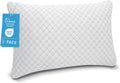 OAISZ Shredded Memory Foam Pillow, Queen Size Cooling Adjustable Firm Bed Pillow for Sleeping, Washable Removable Cover, Ideal for Side…