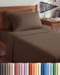 Twin XL 4 Piece Sheet Set - Comfy, Breathable & Cooling - Hotel Luxury Bedding for Women, Men, Kids, Teens and Children - 1 Flat & 1…
