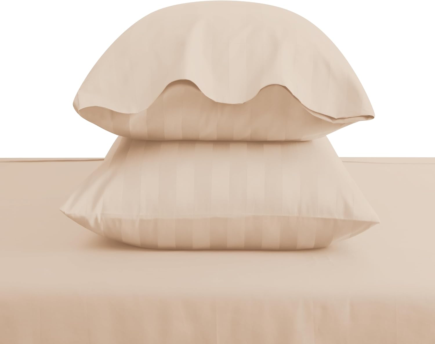 ShunjieHome 100% Egyptian Cotton Pillow Cases Set of 2, Standard Size 400 Thread Count Cooling Pillowcases, Soft and Breathable Pillow Covers…