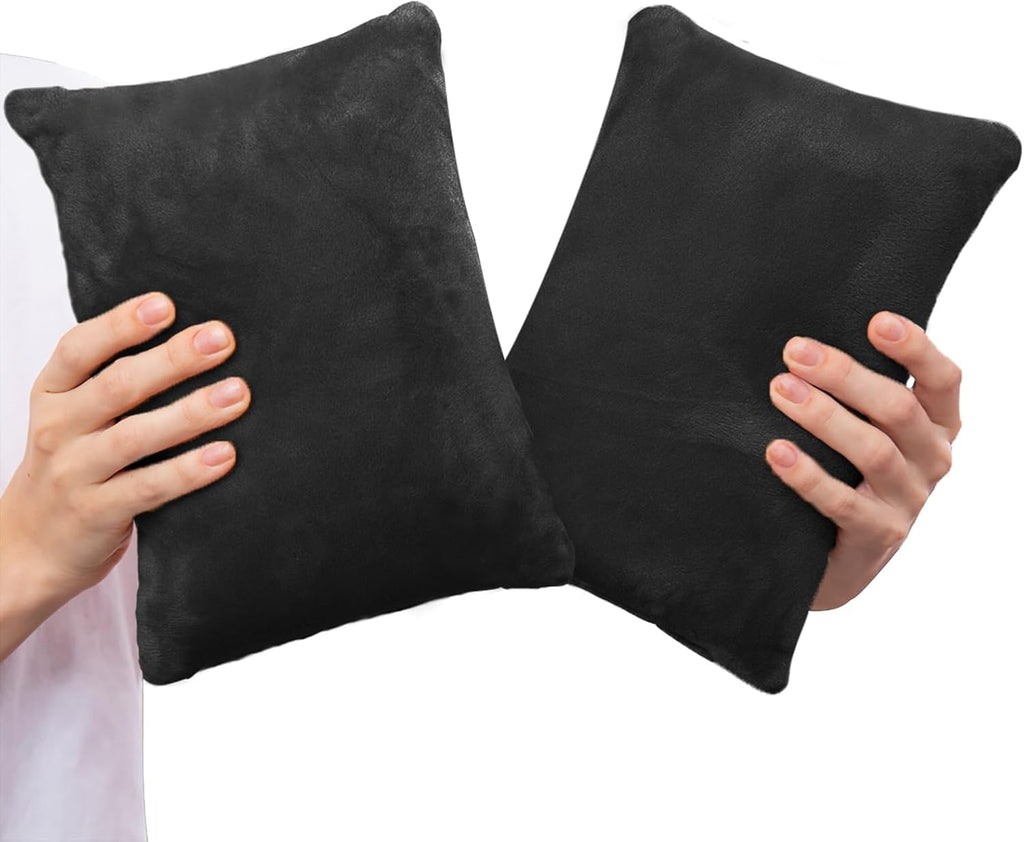 1 MIDDLE ONE 2 Pack Small Pillow, Memory Foam Mini Pillow 11 X 7 Inches for Travel, Sleeping, Nap and Neck, Knee, Lumbar Support, Tiny…