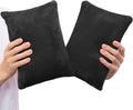 1 MIDDLE ONE 2 Pack Small Pillow, Memory Foam Mini Pillow 11 X 7 Inches for Travel, Sleeping, Nap and Neck, Knee, Lumbar Support, Tiny…