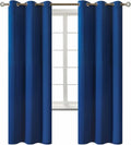 BGment Blackout Curtains for Bedroom - Grommet Thermal Insulated Room Darkening Curtains for Living Room, 42 x 72 Inch, 2 Panels, Royal Blu…
