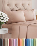 Twin 4 Piece Sheet Set - Comfy, Breathable & Cooling - Soft Hotel Luxury Bedding for Women, Men, Kids, Teens & Children - 1 Flat & 1…