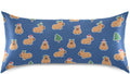 Christmas Capybara Blue Pillow Covers Silk Pillowcase for Hair and Skin with Envelope Closure Satin Pillowcase King Size Pillow Case for…