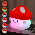 Daixinde Mushroom Night Light Color Changing, 50Hrs Mushroom Lamp, Tap Control 2 Brightness & Timer, Rechargeable Squishy Night Lamp for Ki…