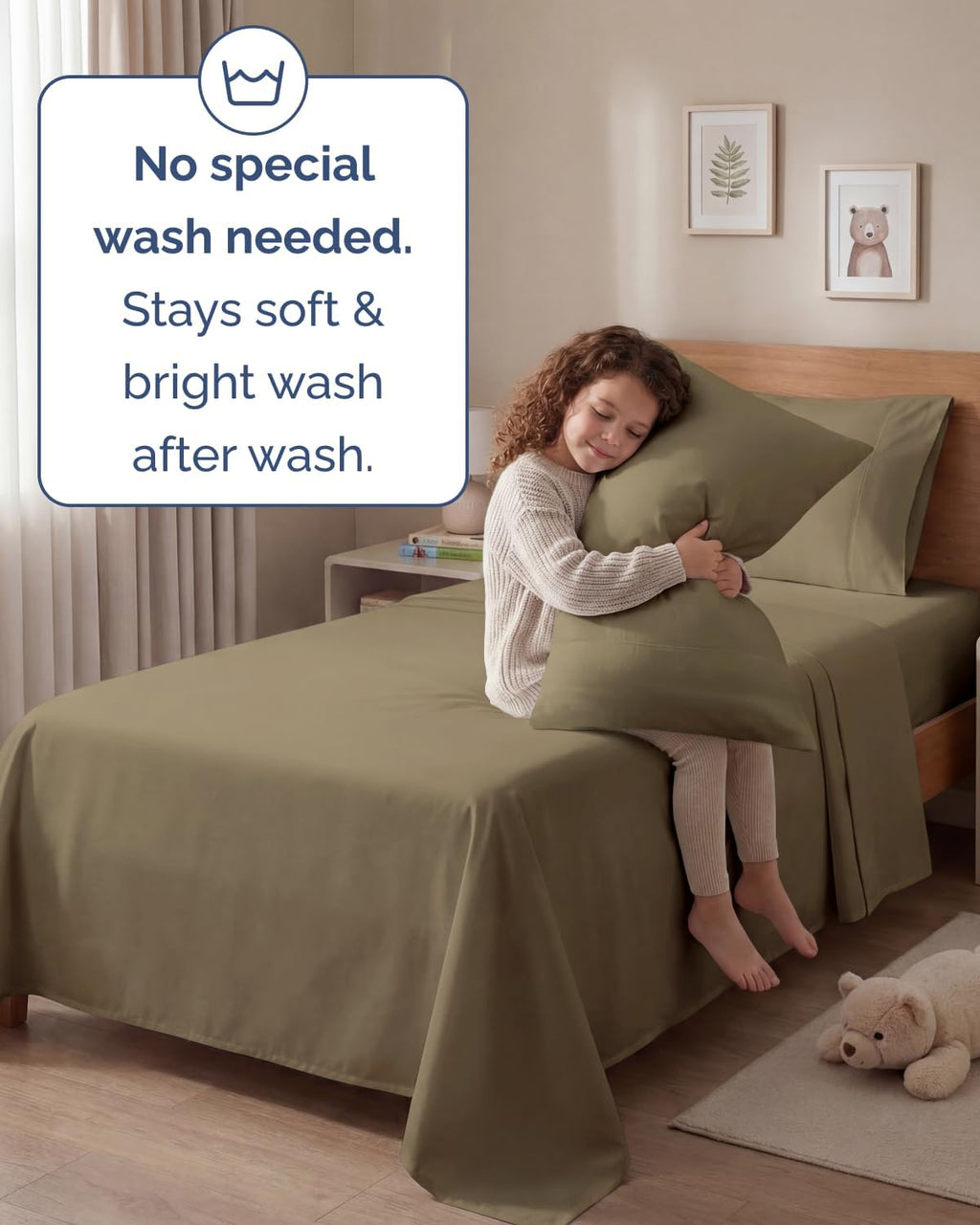 Twin 4 Piece Sheet Set - Comfy, Breathable & Cooling - Soft Hotel Luxury Bedding for Women, Men, Kids, Teens & Children - 1 Flat & 1…