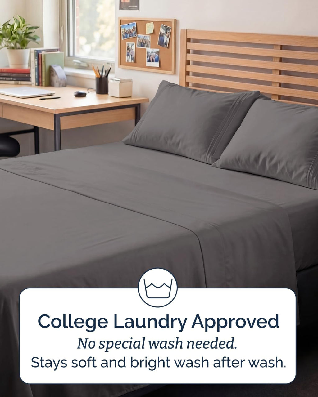 CGKUnlimited Full XL Bed Sheet - 4 Piece Full XL Bed Sheets Set - Ultra-Soft, Breathable & Cooling - Hotel Luxury Bedding for Women & Men w…