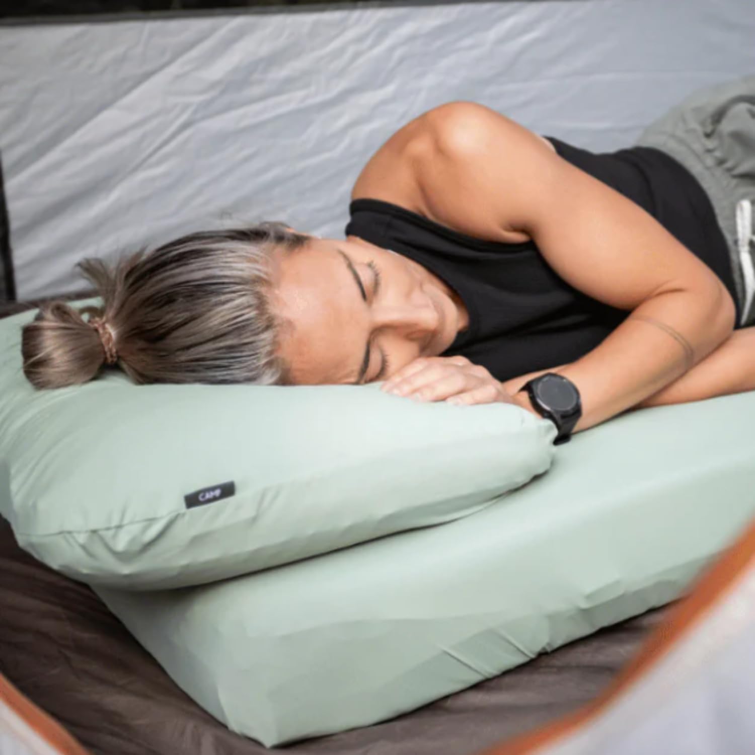 HEST Pillowcase Cooling - Compatible Camp Pillows - Jade Cooling Fabric - Machine Washable - Outdoor Ready - Small