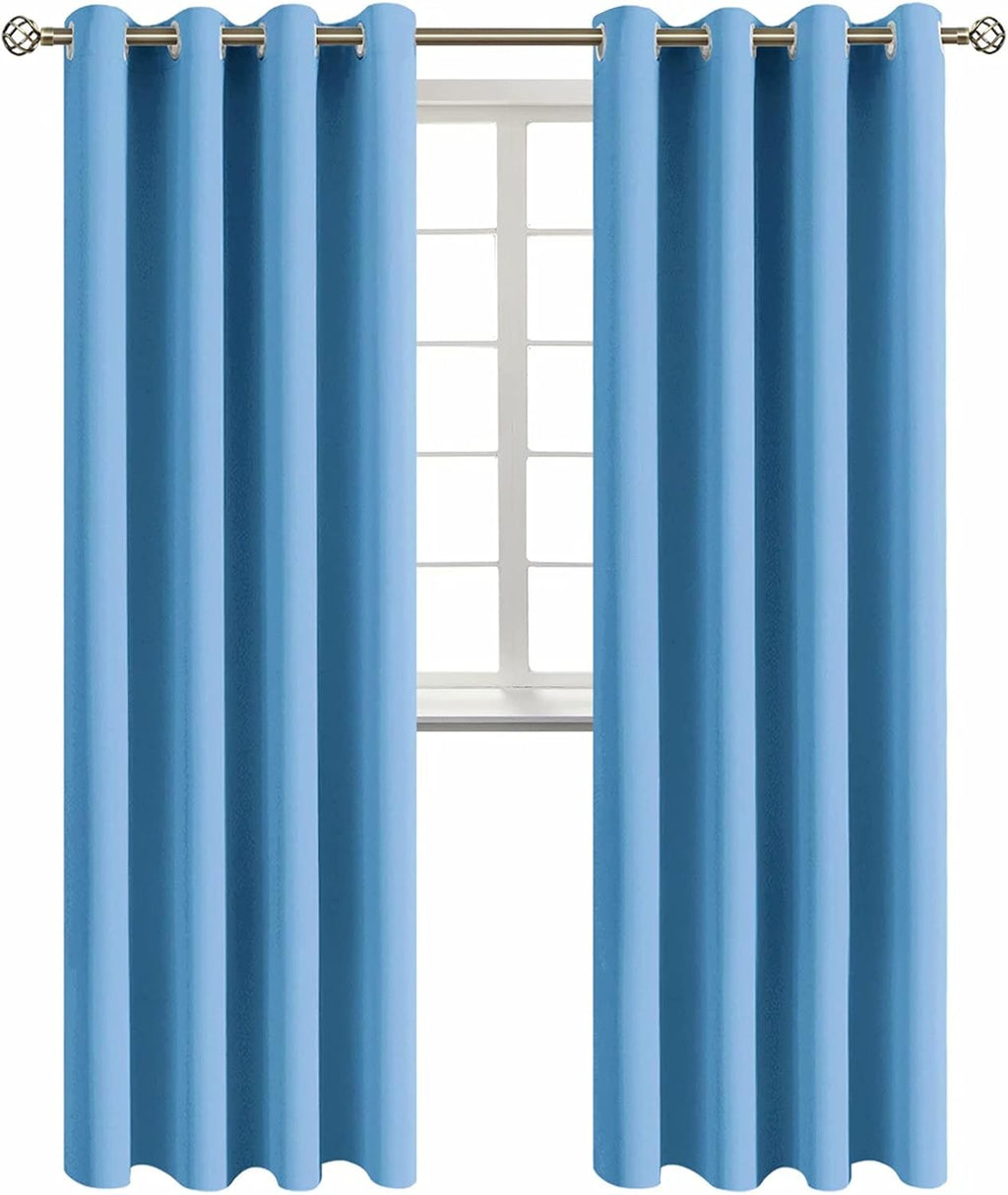 BGment Room Darkening Curtains 95 Inches Long - Grommet Thermal Insulated Drapes Window Treatment Curtains for Bedroom, 2 Panels, 52 x 95 I…