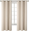 BGment Champagne Curtains 63 Inch Long - Wedding & Party Backdrop Drapes Elegant Room Darkening Thermal Insulated Window Treatments for Bir…