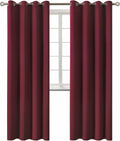 BGment Christmas Blackout Curtains - Grommet Thermal Insulated Room Darkening Bedroom and Living Room Curtains, Set of 2 Curtain Panels (52…