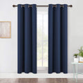 NICETOWN Living Room Blackout Draperies Curtains, Window Treatment Energy Saving Thermal Insulated Solid Grommet Blackout…