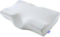 Cushionlab C CUSHION LAB Extra Dense Ergonomic Cervical Pillow for Firm Neck Support - Orthopedic Contour Pillow for Back/Side Sleeper Neck…