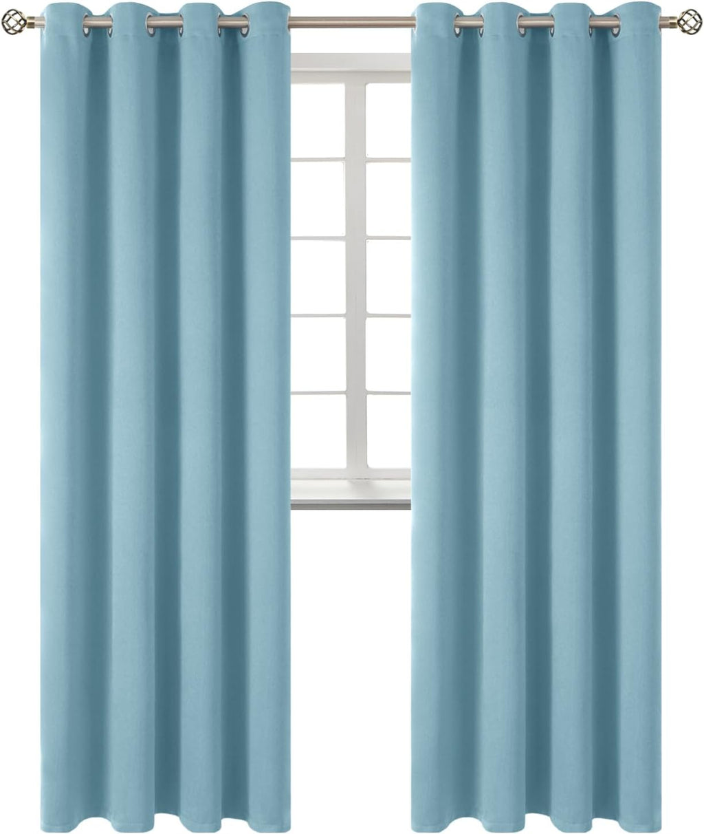 BGment Room Darkening Curtains 108 Inches Long - Grommet Thermal Insulated Drapes Window Treatment Curtains for Bedroom, 2 Panels, 52 x 108…