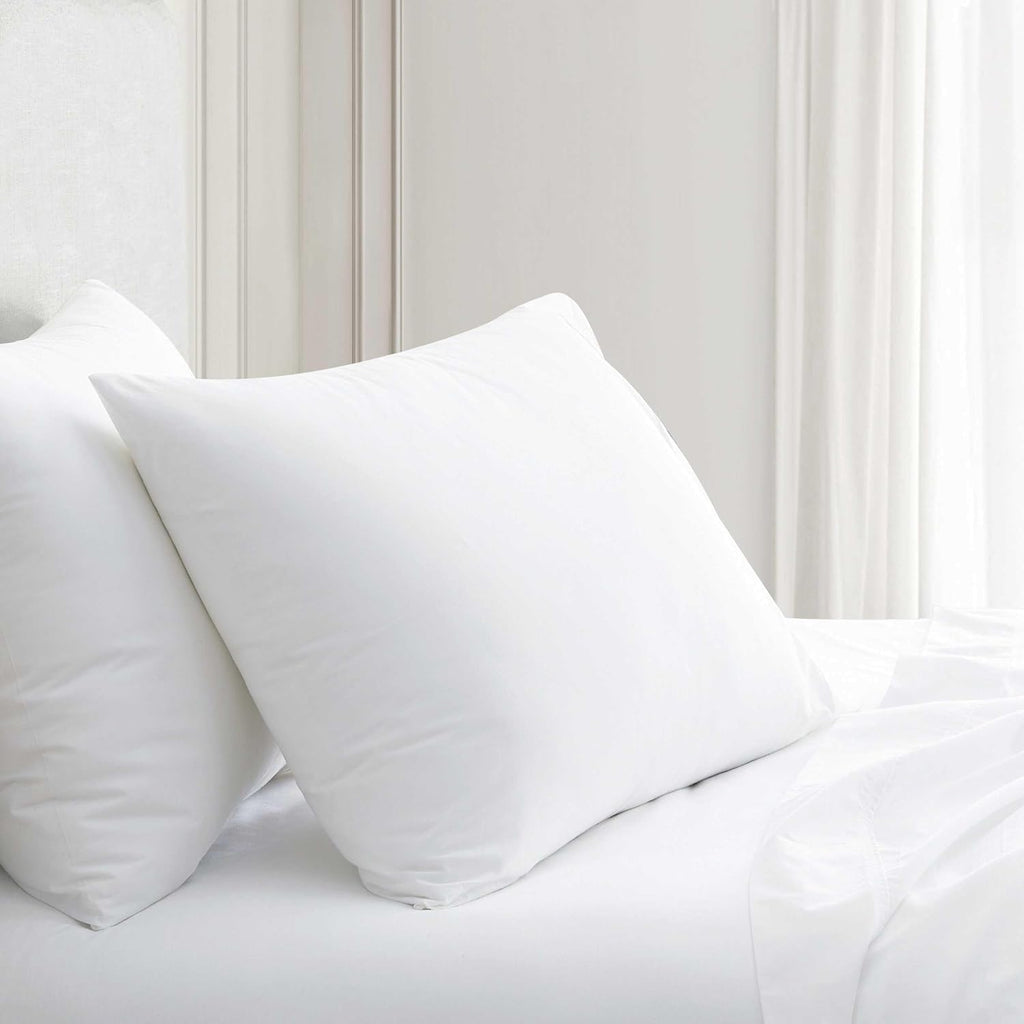MarthaStewart Martha Stewart - Full Size Sheets Set, Crisp & Tailored Cooling Sheets w/a Naturally Smooth Cotton Percale Lightweight Feel -…