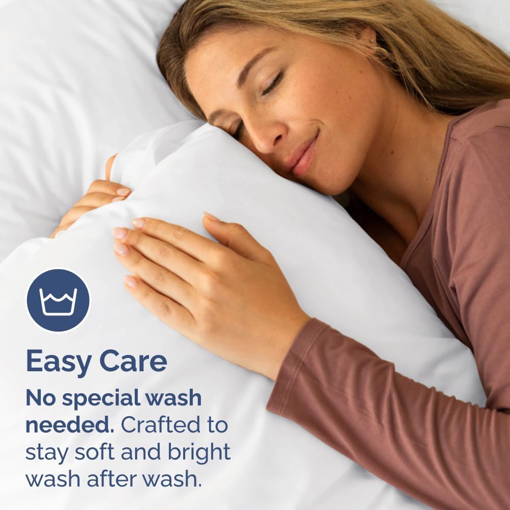 Body Pillowcases Set of 4-20x54 Long Body Pillow Case - Soft Body Pillow Cover for Sleeping & Side Sleepers - Comfy, Cozy Breathable &…
