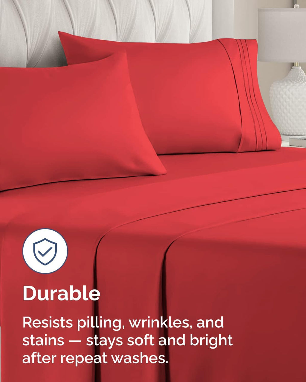 King Standard Pillow Cases Set of 6 - Ultra Soft Hotel Quality Pillowcase Covers - Comfy, Cozy & Wrinkle Free - Shrink, Stain & Fade…
