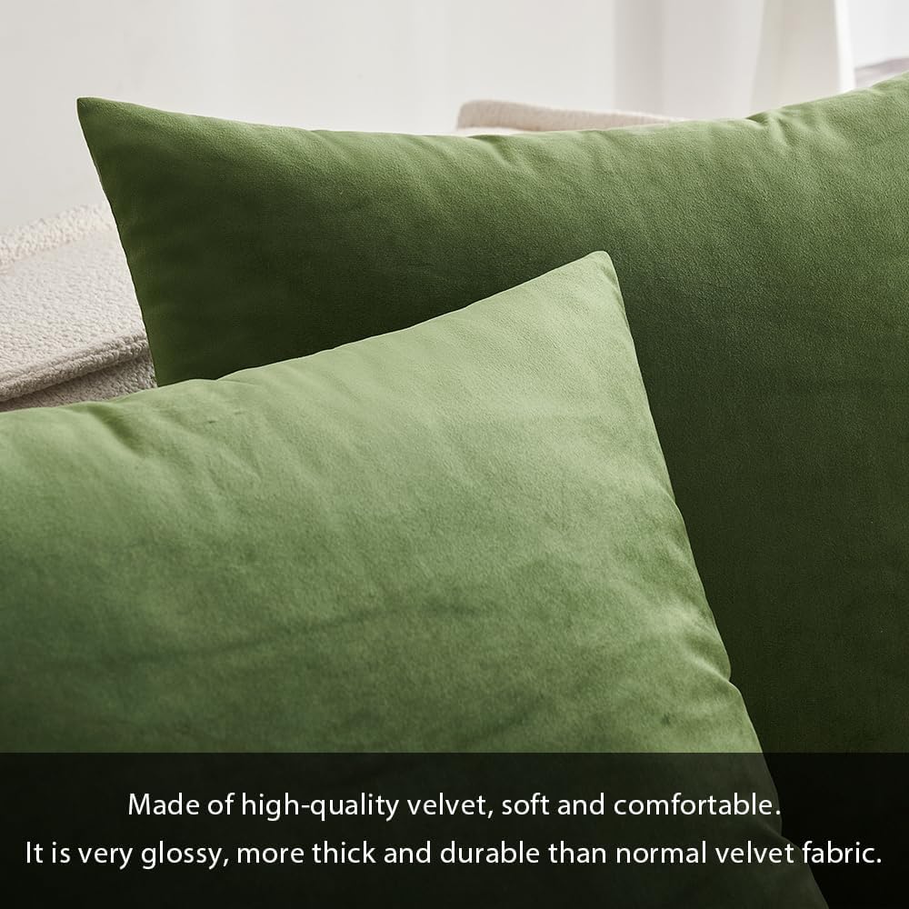 Miulee Polyester Pillow Cover Soft Luxury Decorative Throw Pillow Cover Single Rectangle Cushion Case for Spring Couch Sofa Bedroom Car Dec…