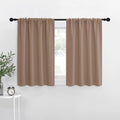 NICETOWN RV Blackout Curtains for Camper Windows, Window Treatment Thermal Insulated Rod Pocket Small Draperies/Drapes for…