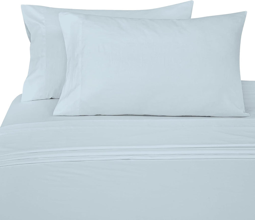 Royalelinens ROYALE LINENS Bamboo Viscose Queen Sheet Set - Cooling Bed Sheet Set - 1 Fitted, 1 Flat & 2 Pillowcase - Fits Up to 16" - Orga…