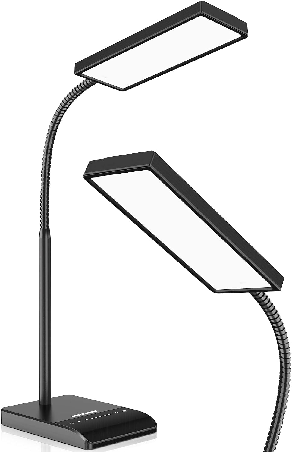 LEPOWER Desk Lamp, 800LM LED for Home Office, 12W Reading for Desk, Eye-Caring Light, Touch Table Gooseneck Lamp, 50 Lighting Modes…